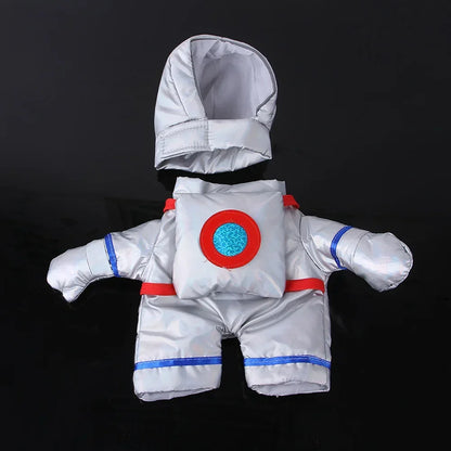 Pet Astronaut Standing up Transformation Outfit Funny Pet Dog Cat Halloween Costume Dog Costumes for Small Dogs